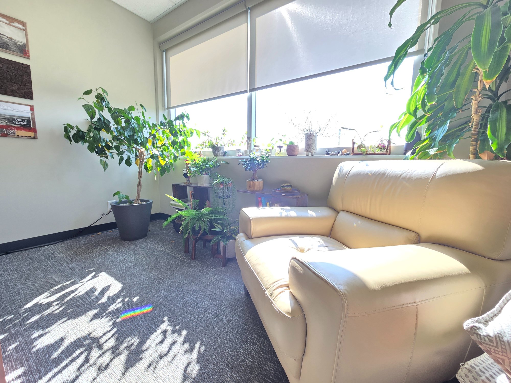 Sendero Centre welcoming counselling space